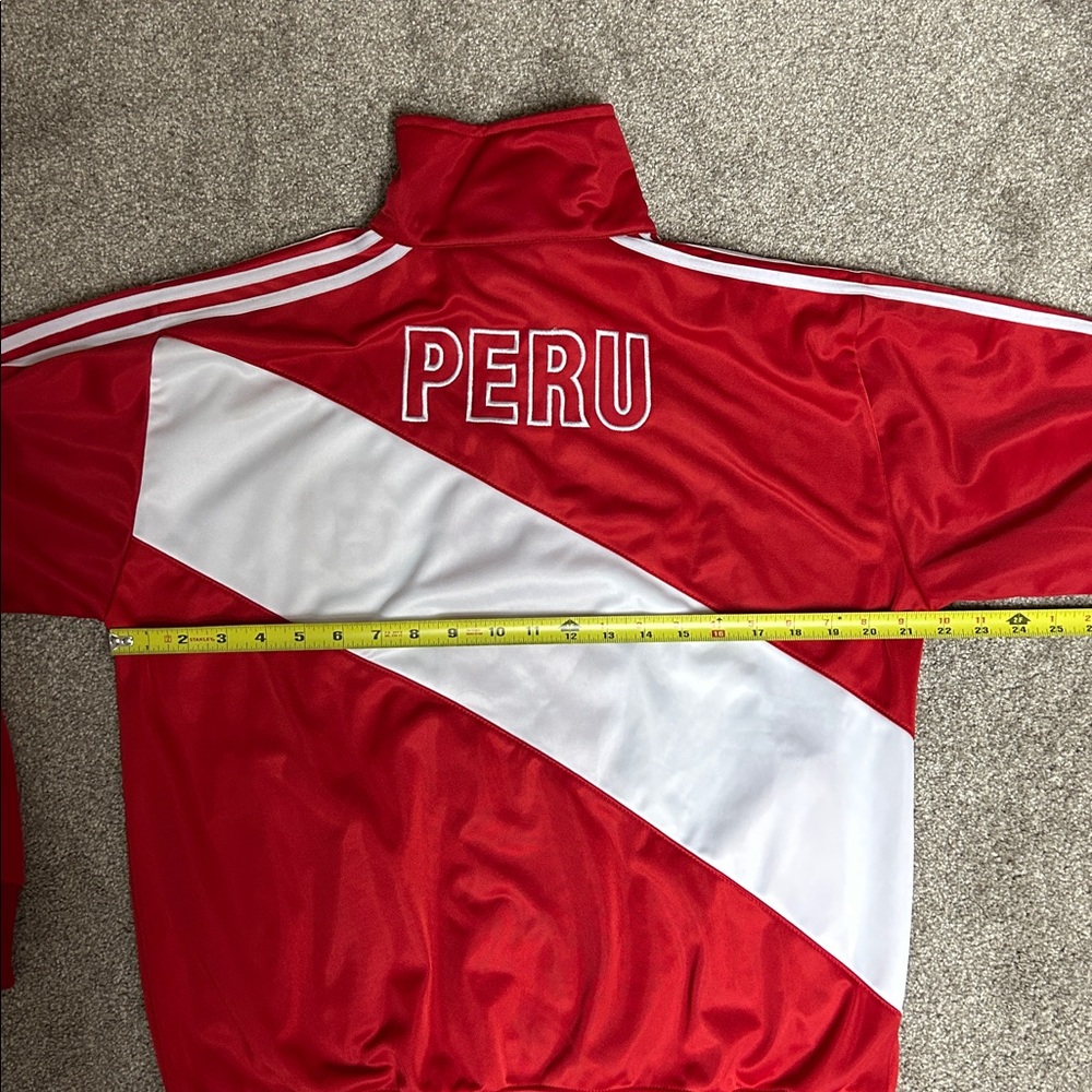 Vintage Adidas Peru Red Tracksuit - Picture 3 of 4